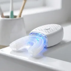 u-shape electric toothbrush, sonic toothbrush, sonic electric toothbrush