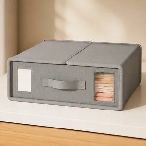 Geweven opbergbox-organizer voor lakens