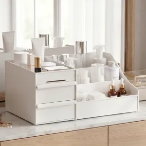 makeup storage box, makeup organizer box