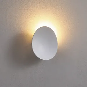 Moderne minimalistische aluminium LED-wandlamp met lampenkap