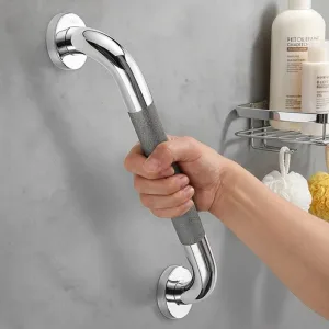 stainless steel bathroom hand rail, bathroom grab rail, bathroom grab bar, shower hand rail, shower safety bar, toilet rails, bathroom safety bars
