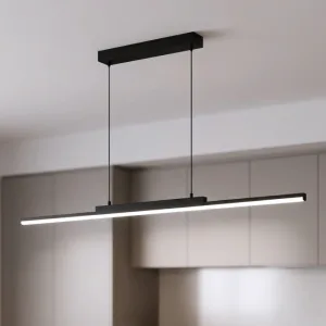 Lange hanglamp voor keukenplafond, kroonluchter hanglamp