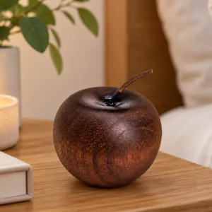 Houten appel etherische olie-diffuser aromatherapie decoratie