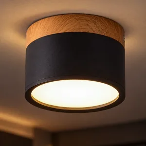 Moderne Scandinavische aluminium LED-opbouwspot