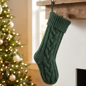 christmas stocking decor, hanging stockings on mantle