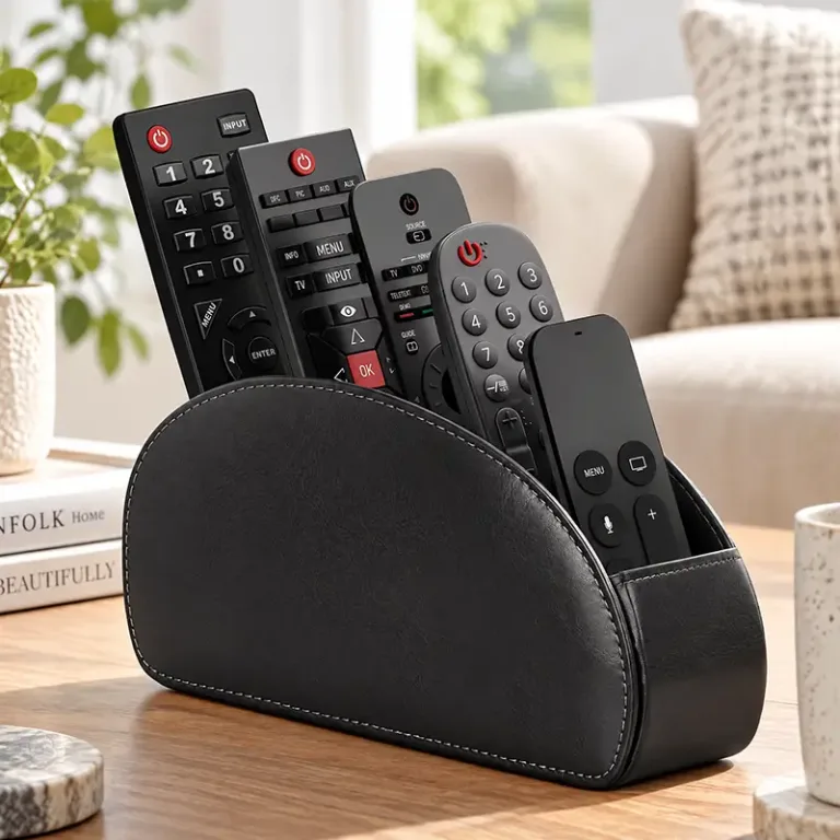 remote control organizer, remote control holder, remote control storage box